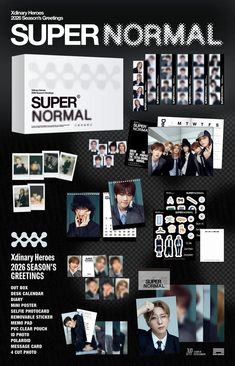 [XDINARY HEROES] 2026 Season's Greetings