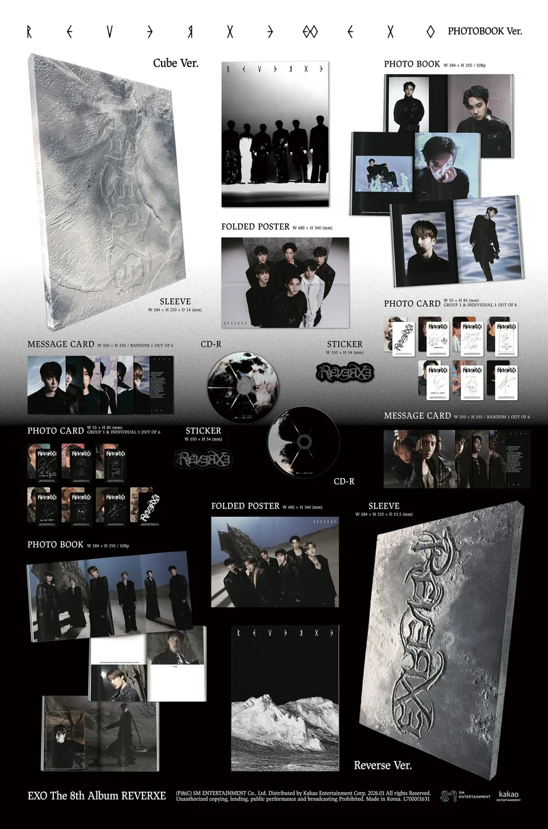EXO - REVERXE (PHOTOBOOK VER.)