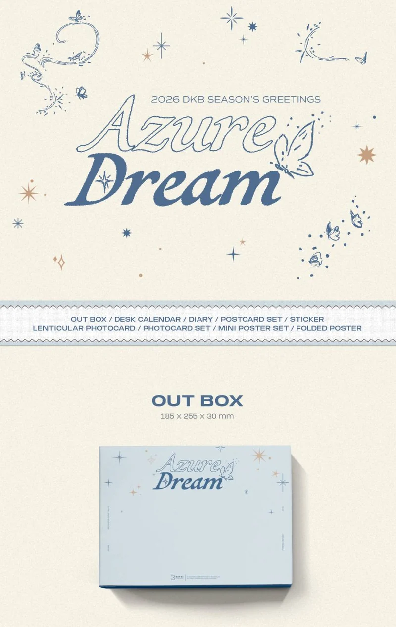 DKB - 2026 SEASON'S GREETINGS (AZURE DREAM) + Extra Photocard