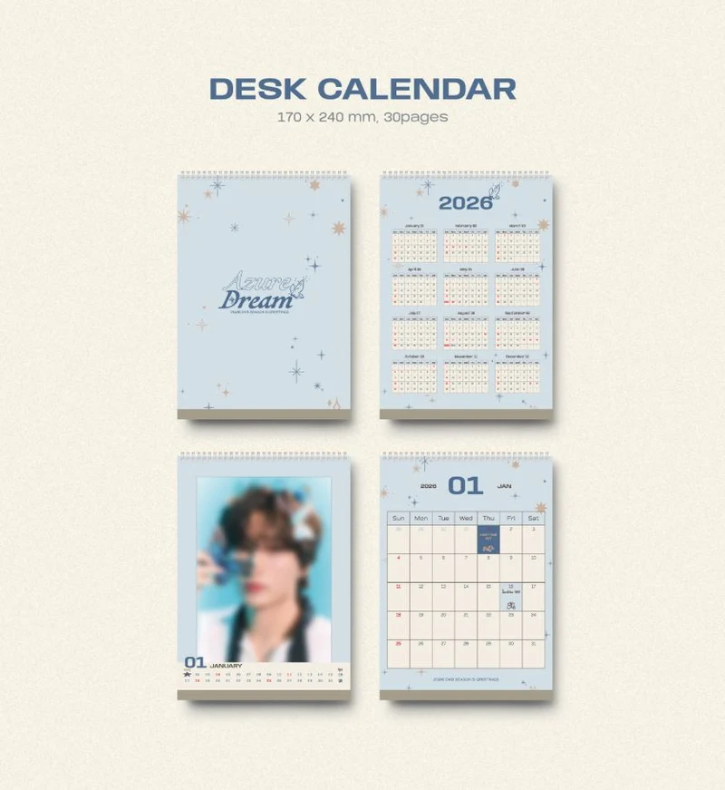 DKB - 2026 SEASON'S GREETINGS (AZURE DREAM) + Extra Photocard