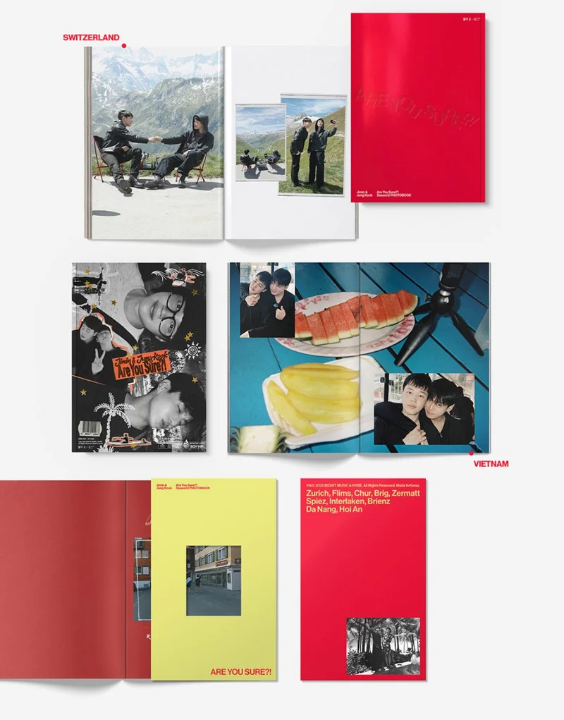 JIMIN X JUNGKOOK (BTS) - ARE YOU SURE?! SEASON2 (PHOTOBOOK)
