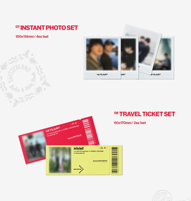 JIMIN X JUNGKOOK (BTS) - ARE YOU SURE?! SEASON2 (PHOTOBOOK)