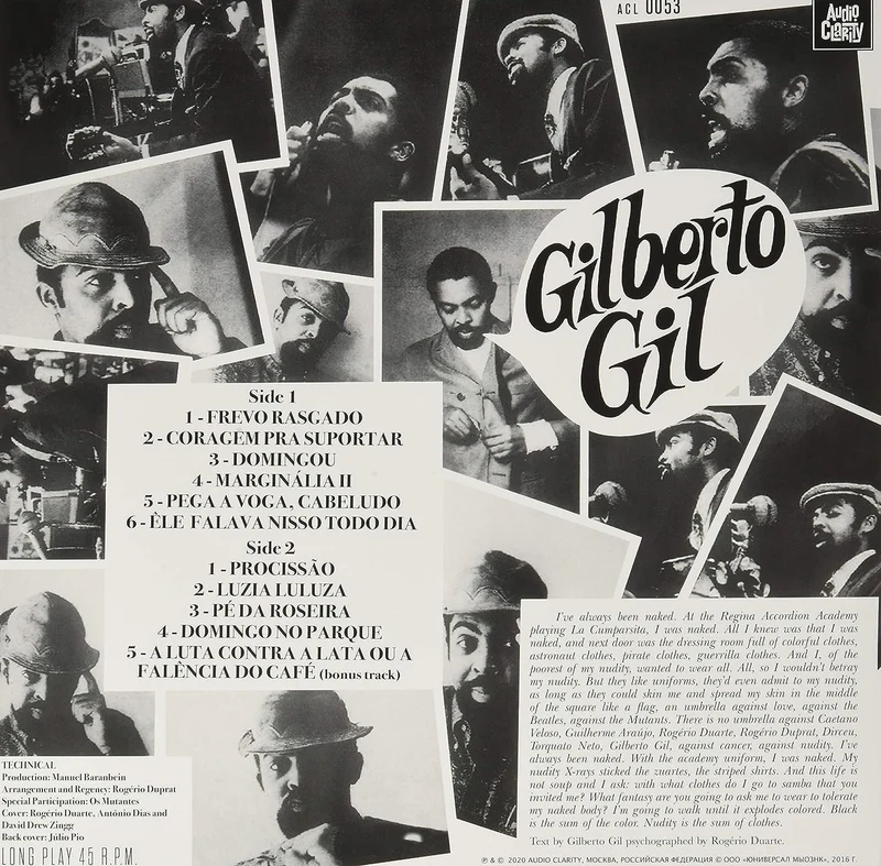 Gilberto Gil | Gilberto Gil With Os Mutantes
