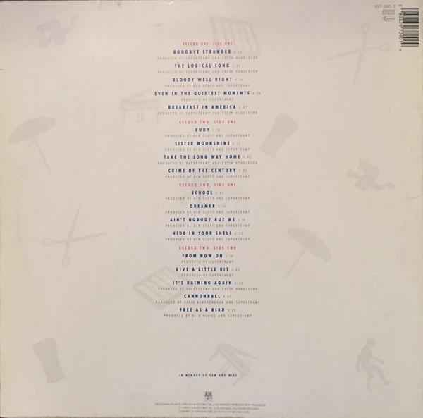 Supertramp ‎| The Very Best Of Supertramp 2LP