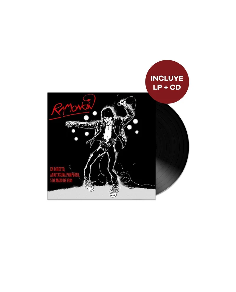 Ramoncín - LP Vinilo+CD "En Directo Anaitasuna Pamplona"
