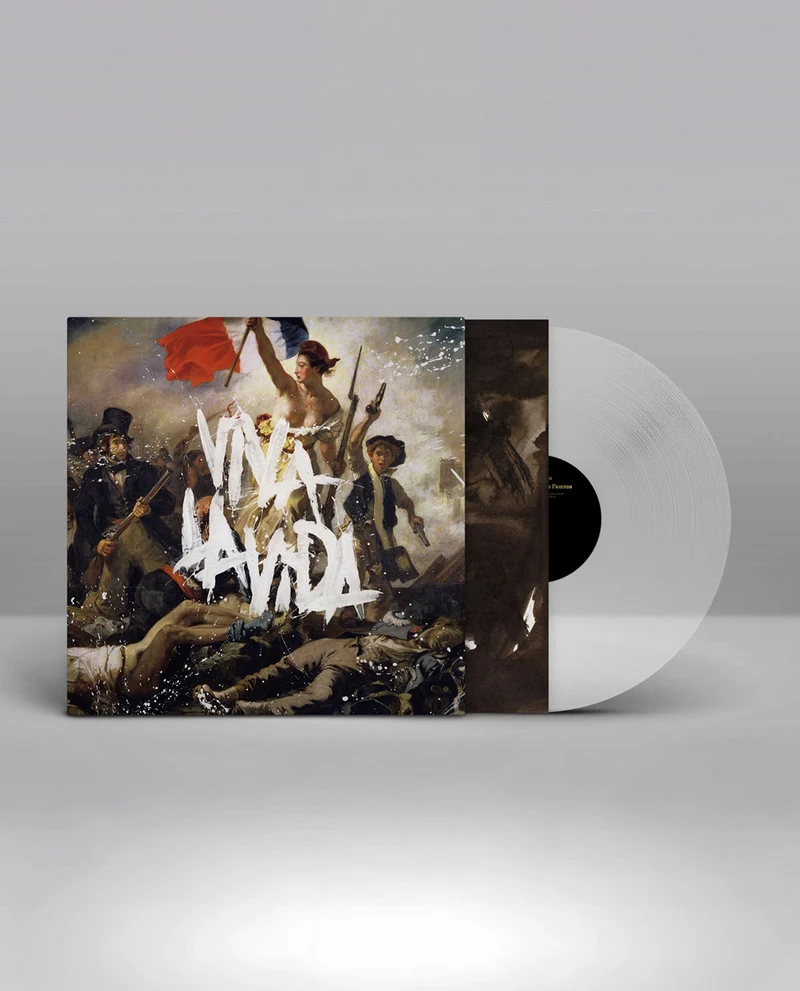 Coldplay - LP Vinilo Clear Ecorecord "Viva la Vida or Death and All His Friends"