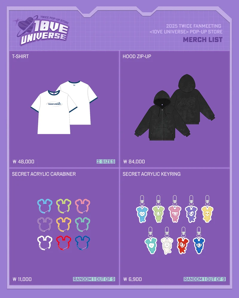 [TWICE] 2025 Fanmeeting Pop Up Store