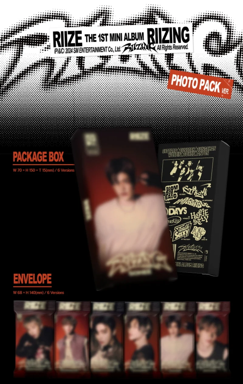 RIIZE - RIIZING (PHOTO PACK VER.)