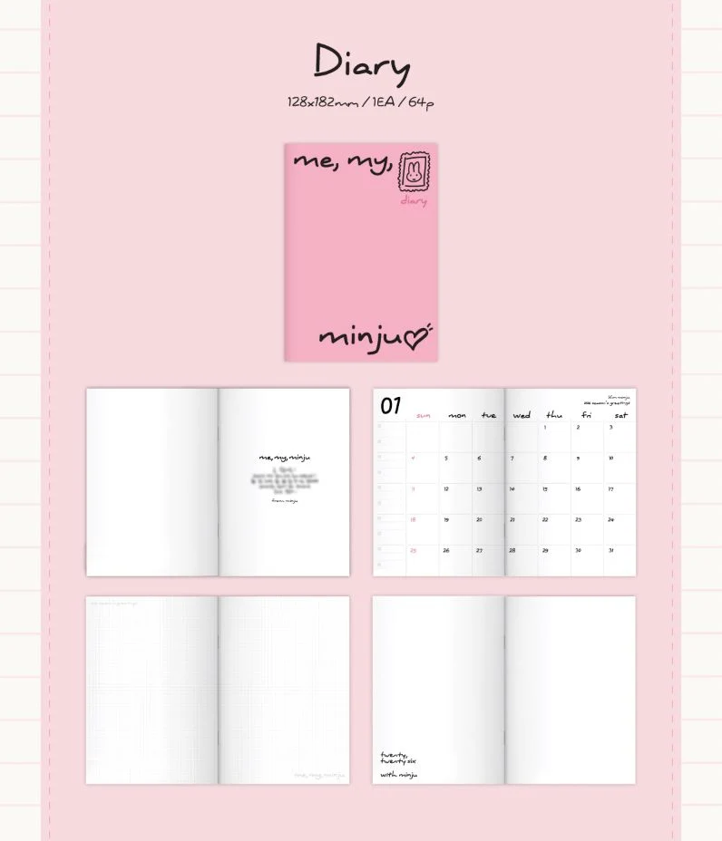 KIM MIN JU - 2026 SEASON’S GREETINGS (ME, MY, MINJU)