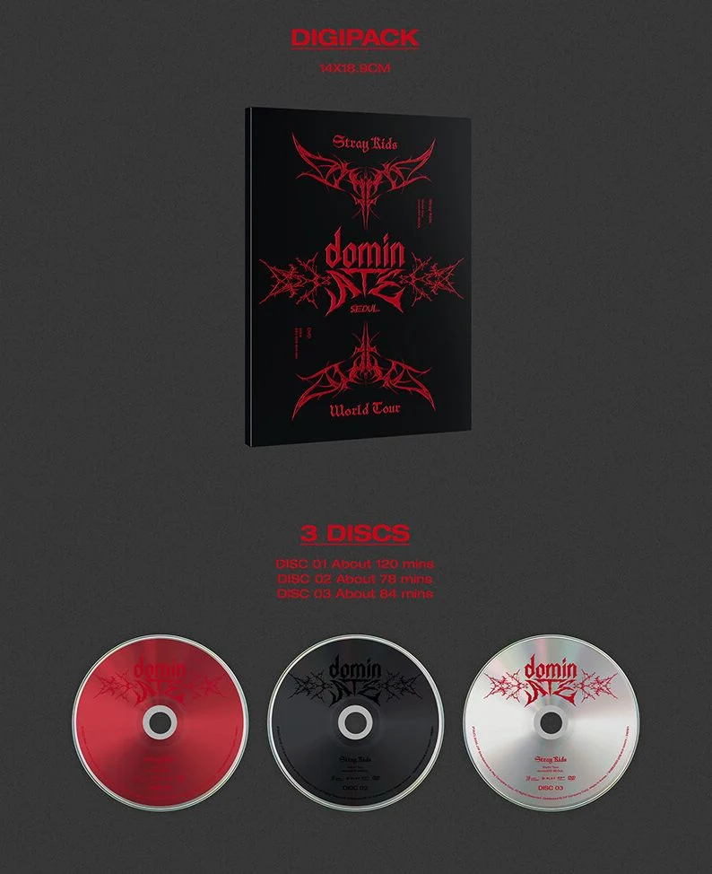 STRAY KIDS - WORLD TOUR 'DOMINATE SEOUL' (DVD & BLU-RAY)