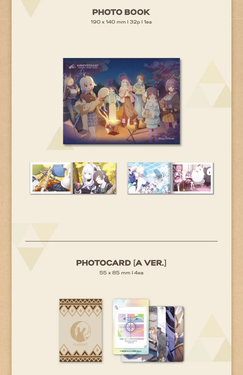 BLUE ARCHIVE - 4TH ANNIVERSARY OST
