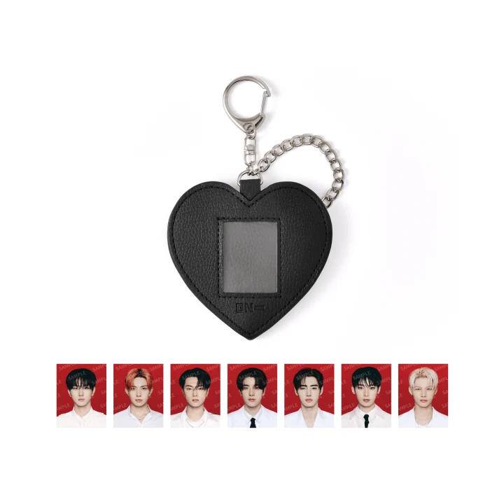 [ENHYPEN] World Tour : Walk The Line Final : Mini Photo Holder Leather Keyring
