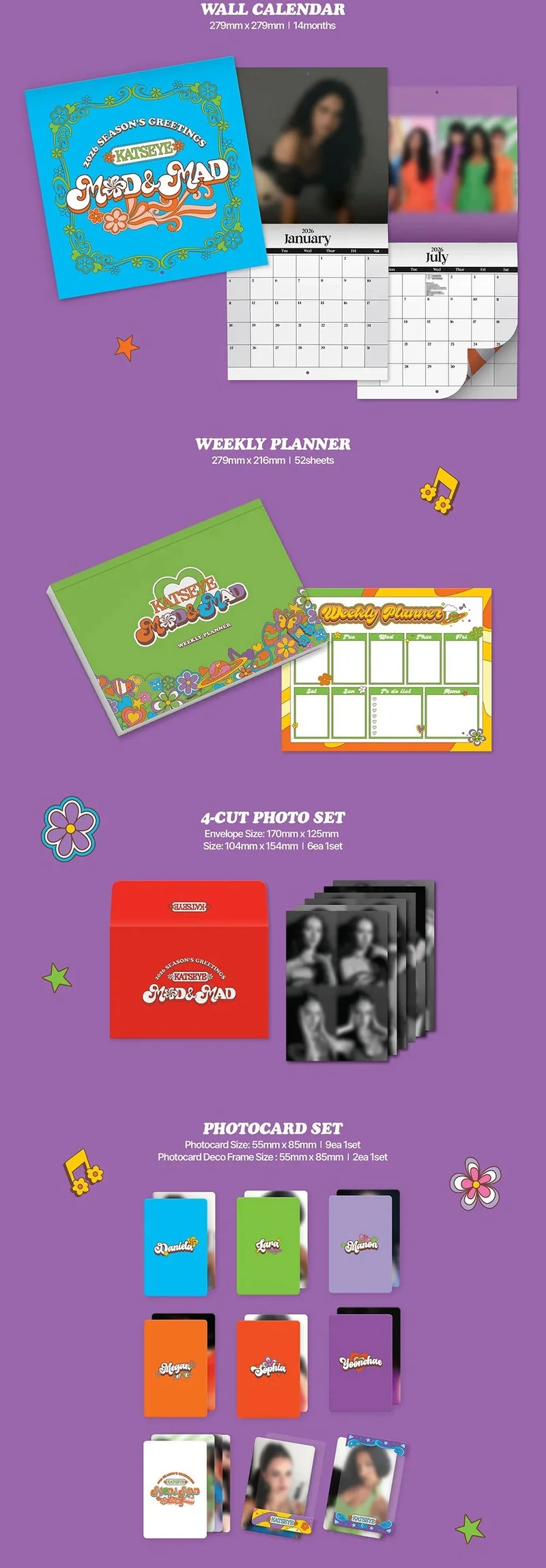 KATSEYE - 2026 SEASON'S GREETINGS