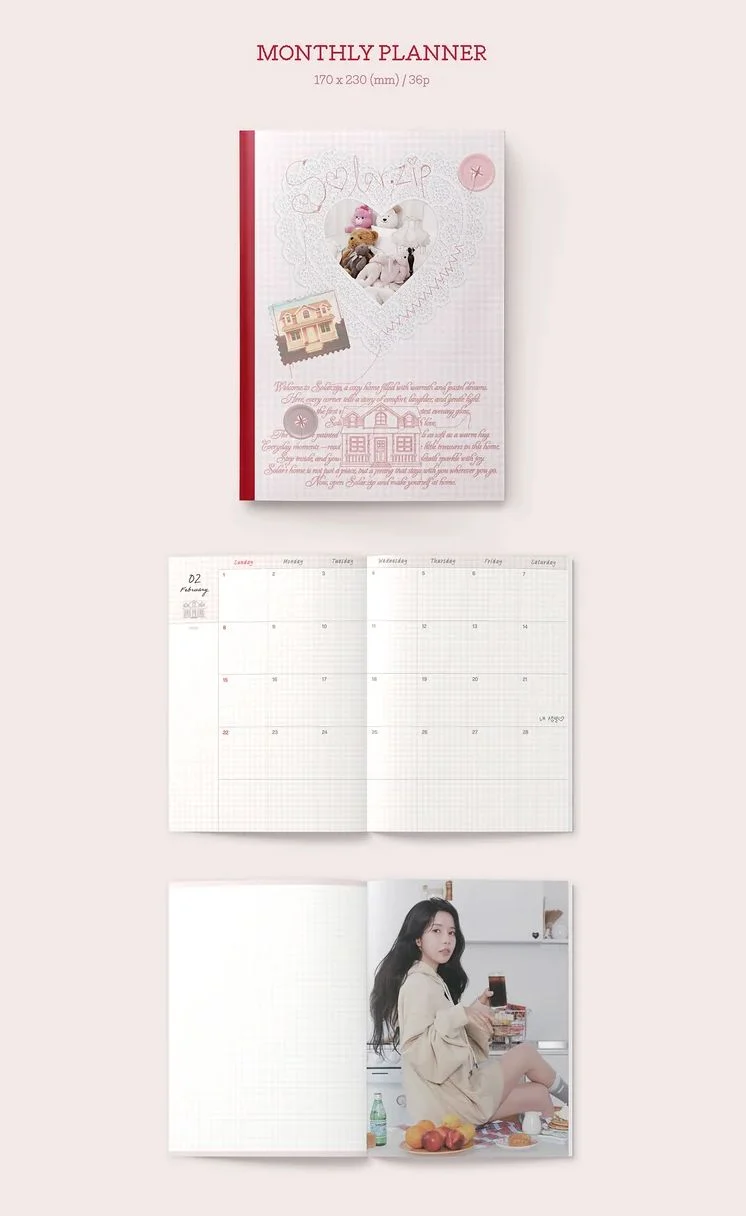 SOLAR (MAMAMOO) - 2026 SEASON'S GREETINGS (SOLAR.ZIP) + Bizent Gift