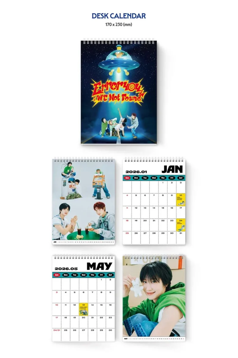 ONEWE - 2026 SEASON'S GREETINGS (ERROR 404 : WE NOT FOUND) + Bizent Gift