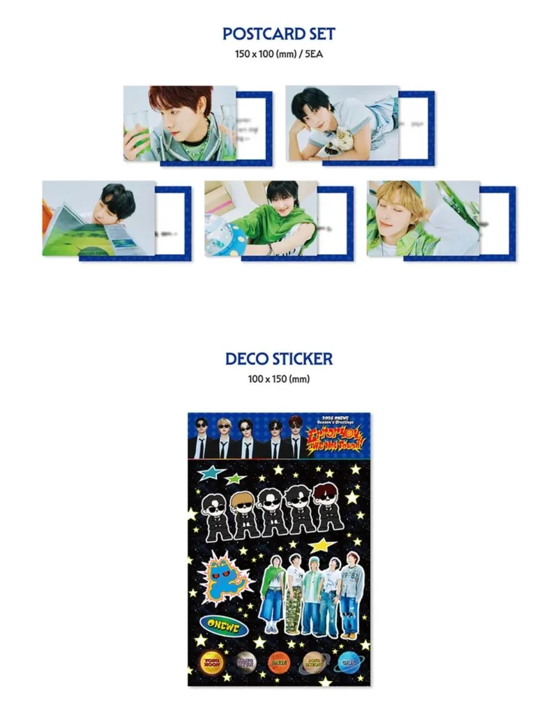 ONEWE - 2026 SEASON'S GREETINGS (ERROR 404 : WE NOT FOUND) + Bizent Gift