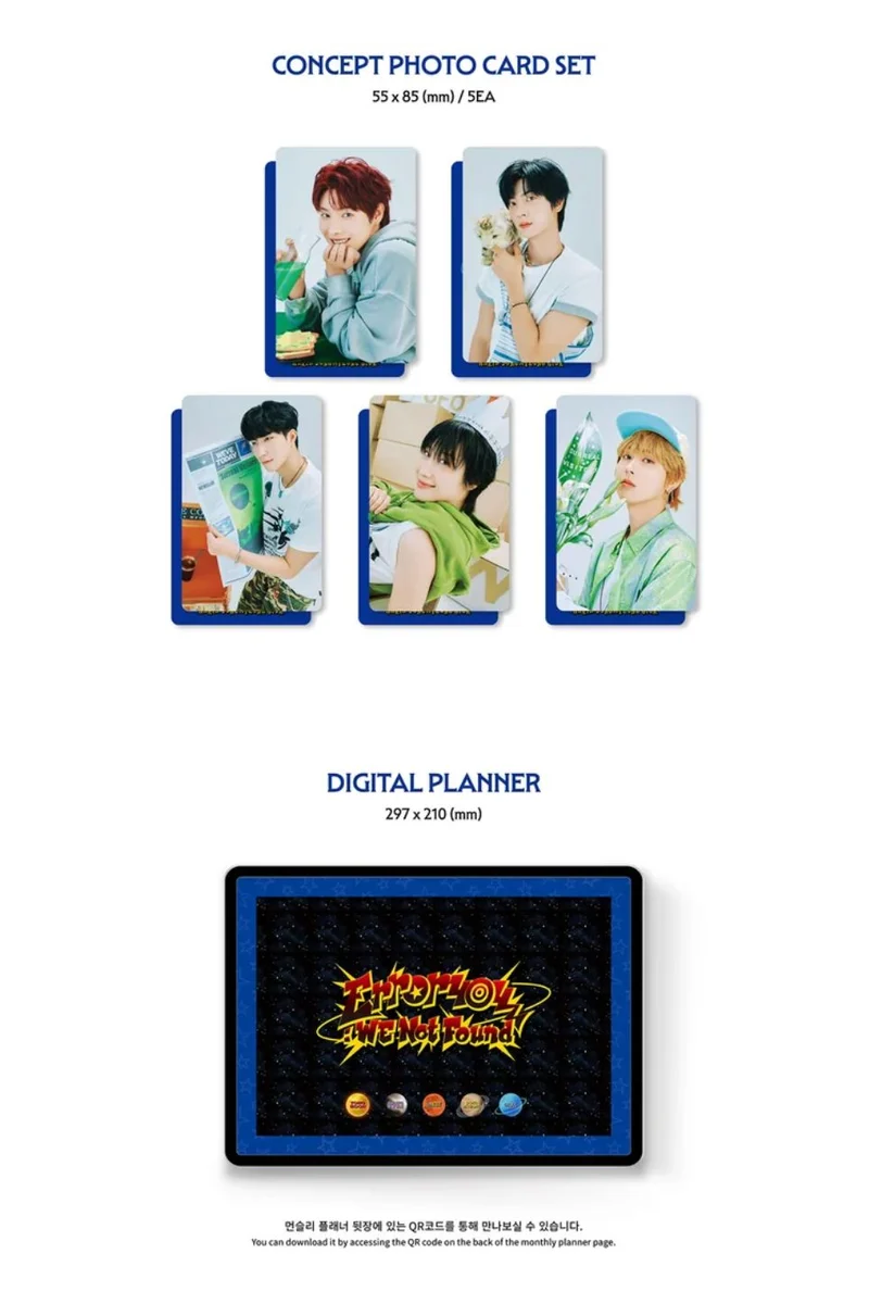 ONEWE - 2026 SEASON'S GREETINGS (ERROR 404 : WE NOT FOUND) + Bizent Gift