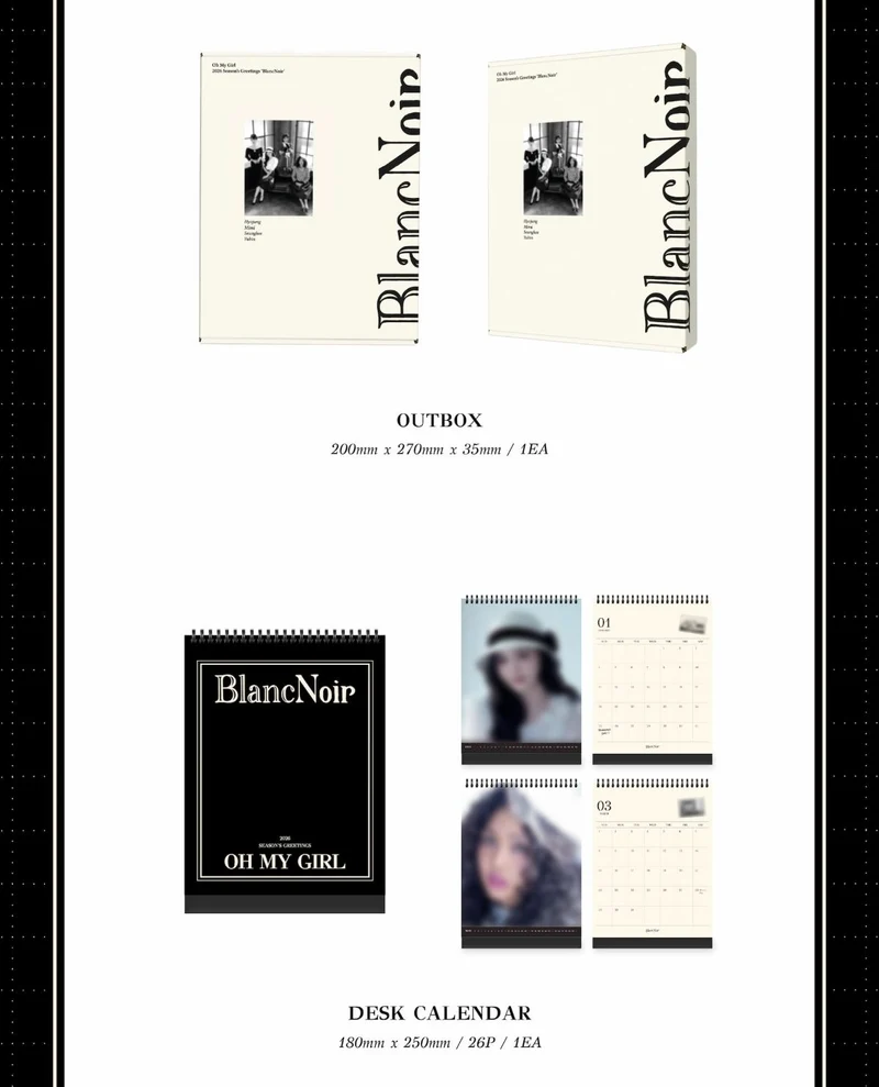 OH MY GIRL - 2026 SEASON'S GREETINGS (BLANC NOIR)
