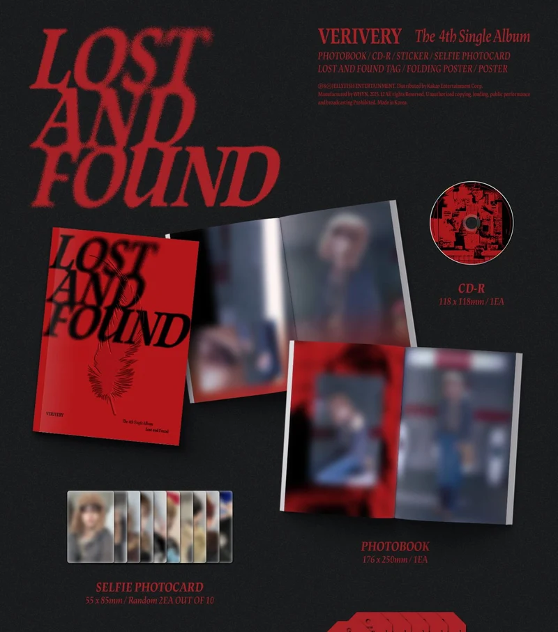 VERIVERY - LOST AND FOUND (PHOTOBOOK VER.)