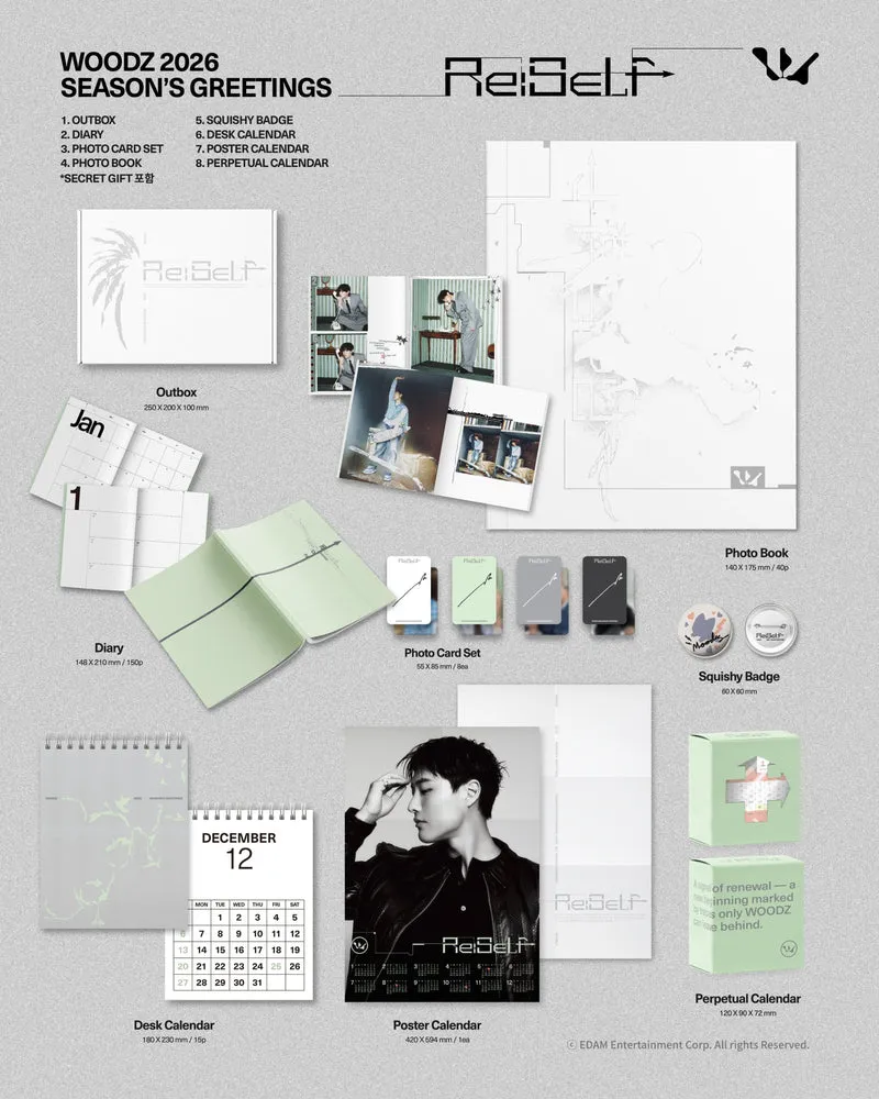 WOODZ - 2026 SEASON'S GREETINGS (RE:SELF)