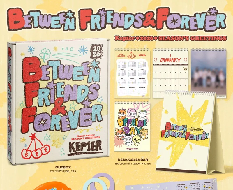 KEP1ER - 2026 SEASON'S GREETINGS (BETWEEN FRIENDS&FOREVER)