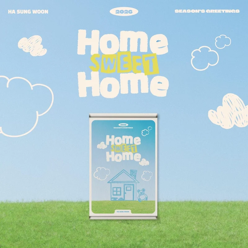 HA SUNG WOON - 2026 SEASON'S GREETINGS (HOME SWEET HOME) + Extra Photocard