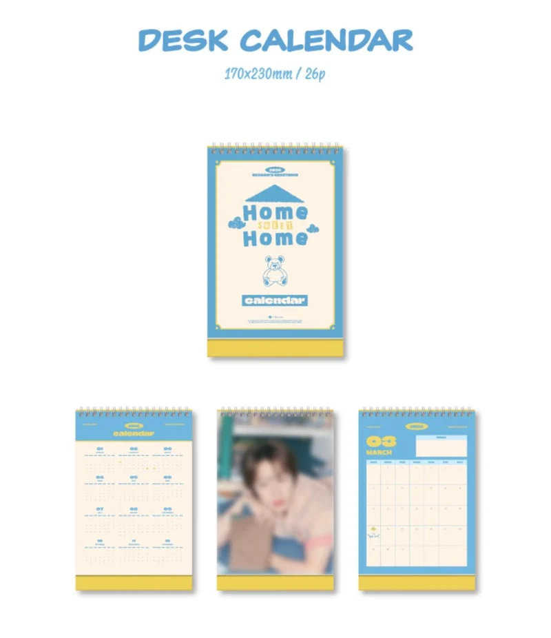 HA SUNG WOON - 2026 SEASON'S GREETINGS (HOME SWEET HOME) + Extra Photocard