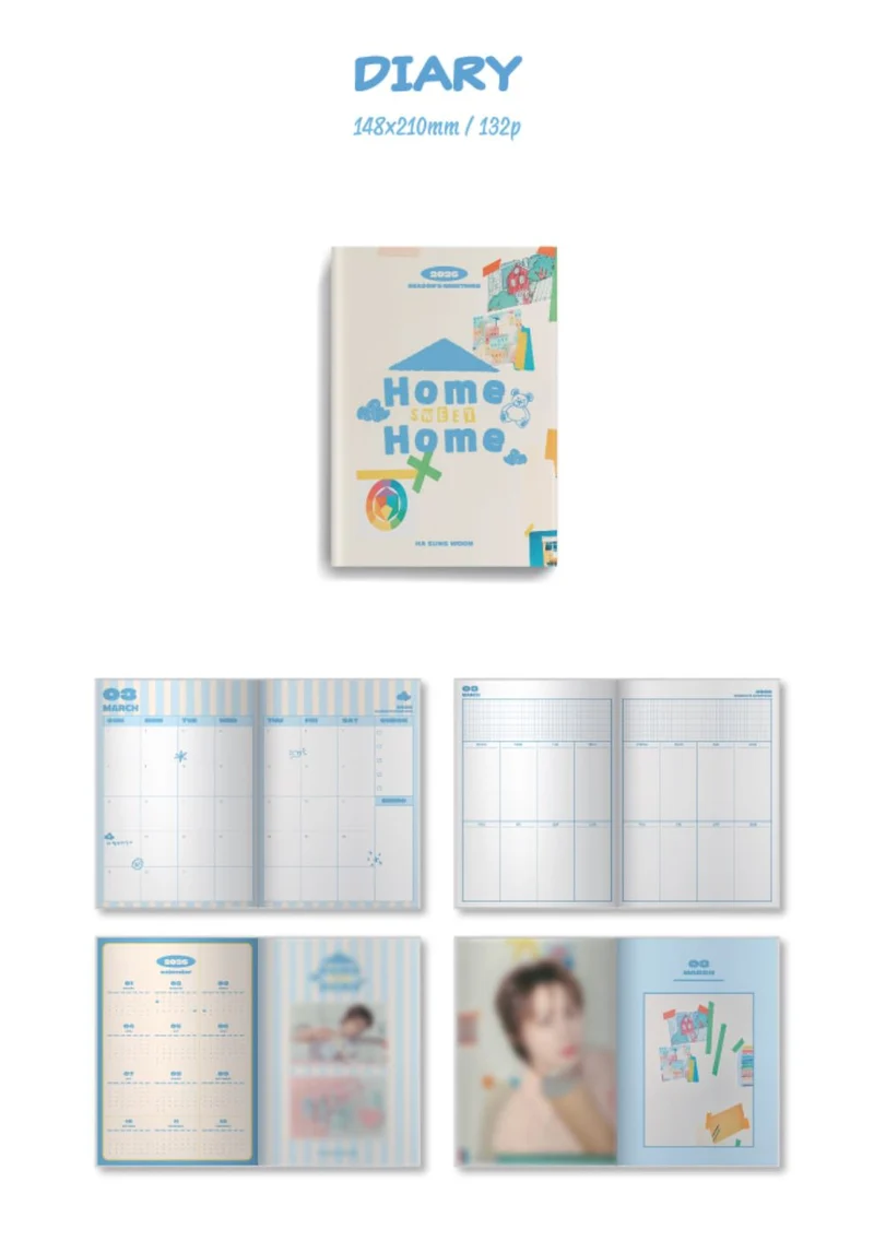 HA SUNG WOON - 2026 SEASON'S GREETINGS (HOME SWEET HOME) + Extra Photocard