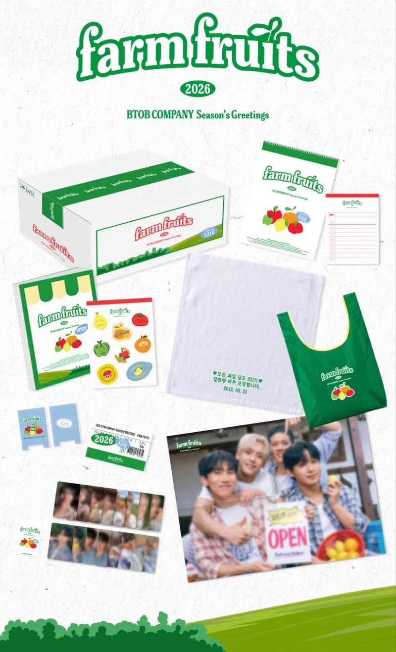 BTOB COMPANY - 2026 SEASON'S GREETINGS (FARM FRUITS)