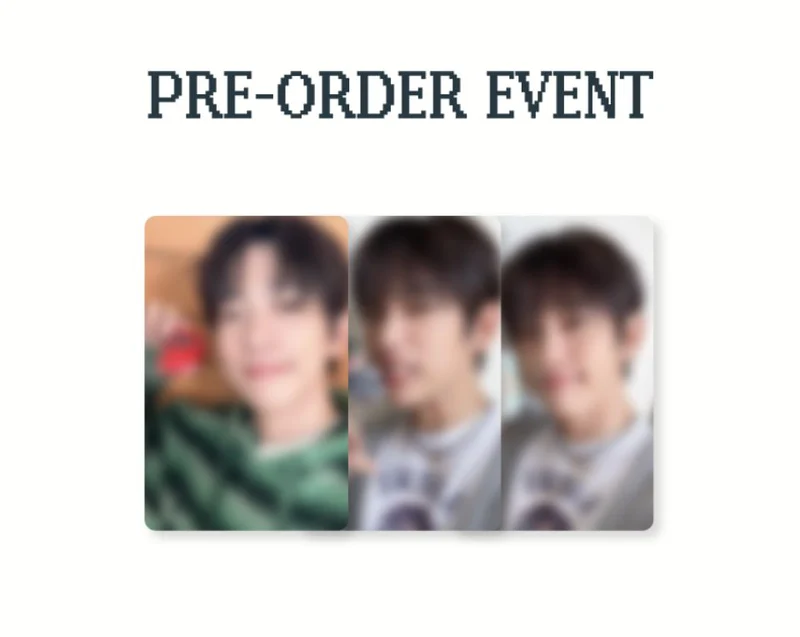 PARK JIN YOUNG (GOT7) - 2026 SEASON'S GREETINGS (FLIP DAYS) + Extra Photocard