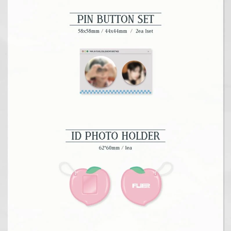 PARK JIN YOUNG (GOT7) - 2026 SEASON'S GREETINGS (FLIP DAYS) + Extra Photocard