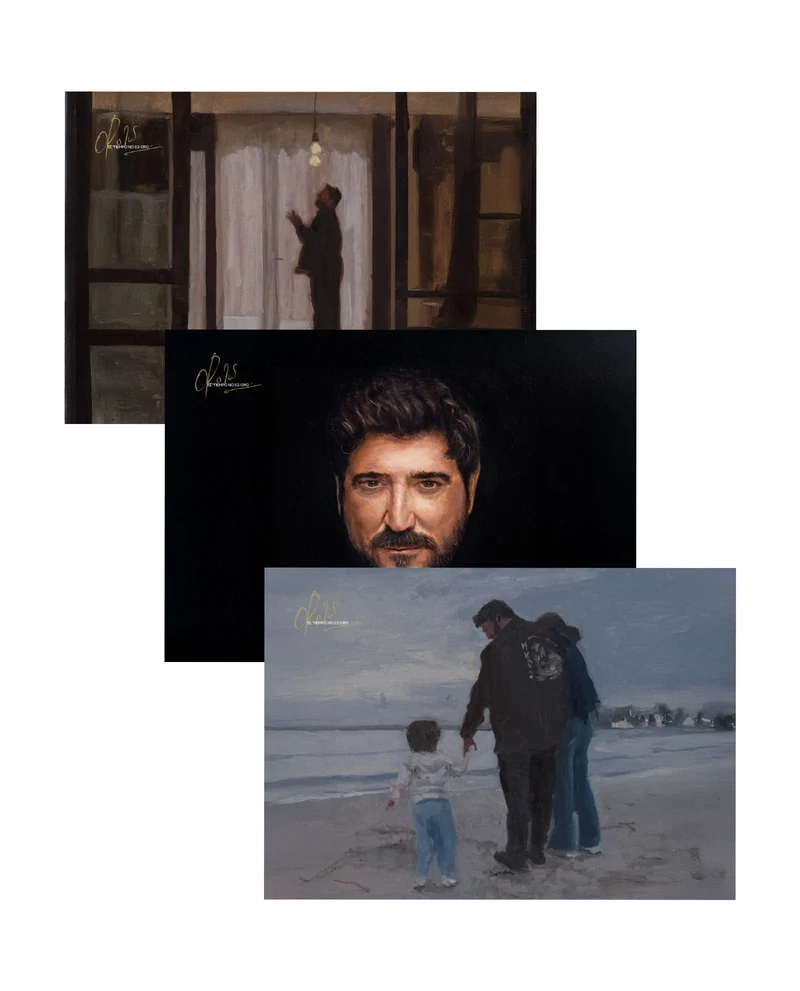 Antonio Orozco - Pack 3 postales "El Tiempo No es Oro"