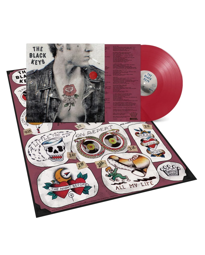The Black Keys - LP Vinilo Rojo + Póster "No rain, no flowers"