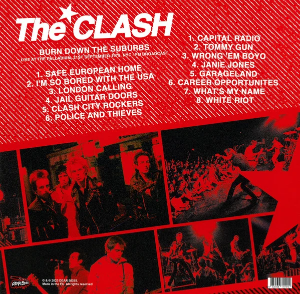 The Clash | Burn Down The Suburbs