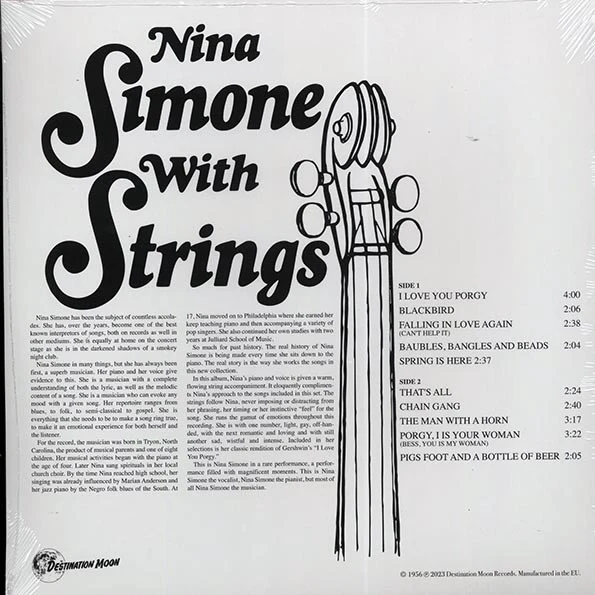 Nina Simone | Nina Simone With Strings [EDICIÓN LIMITADA EN VINILO TRANSPARENTE]