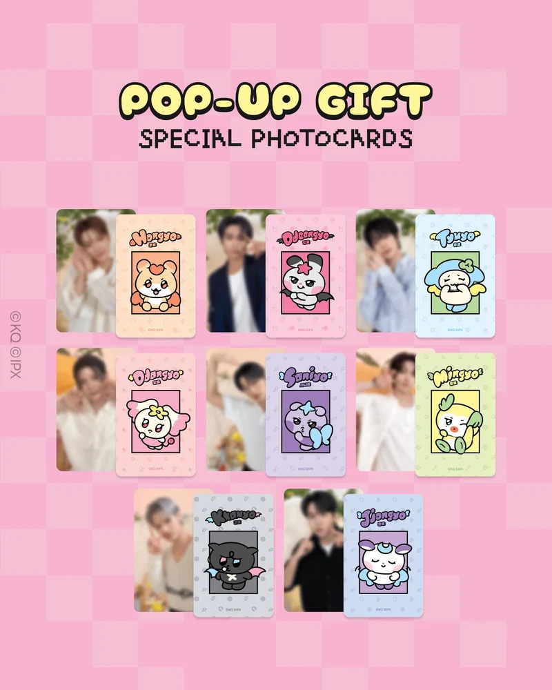 [ATEEZ] Press, Start! Enter The Mighteez Pop Up MD