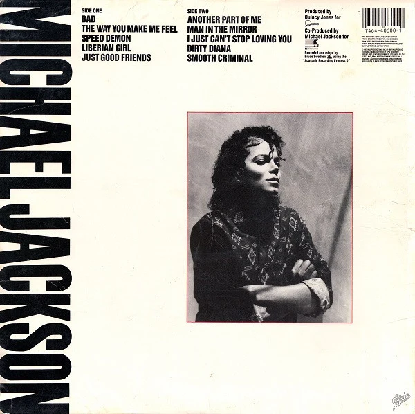 Michael Jackson | Bad LP (Gatefold)