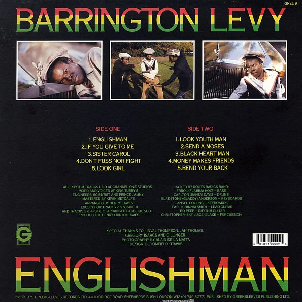Barrington Levy | Englishman