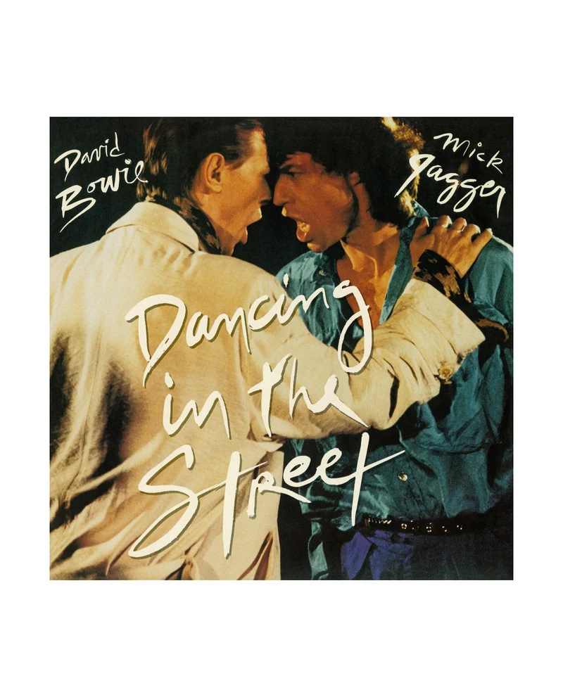 David Bowie & Mick Jagger - EP 12" Vinilo Blanco "Dancing in the Street"
