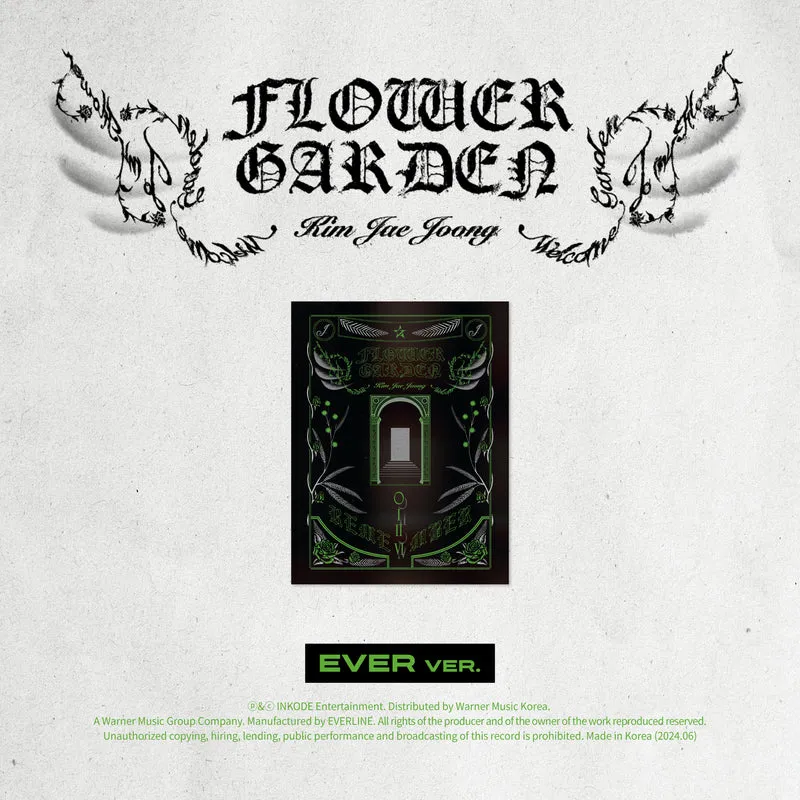 JYJ KIM JAE JOONG - FLOWER GARDEN (EVER MUSIC ALBUM ver.)
