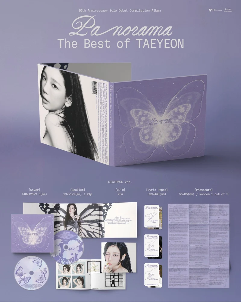 TAEYEON (SNSD) - PANORAMA : THE BEST OF TAEYEON (DIGIPACK VER.)