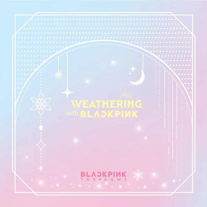 BLACKPINK - THE GAME COUPON CARD COLLECTION [WEATHERING WITH BLACKPINK]