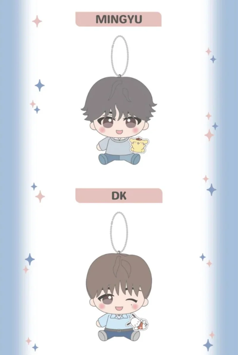 SEVENTEEN - MASCOT KEYCHAIN (SEVENTEEN X SANRIO CHARACTER OFFICIAL MD)