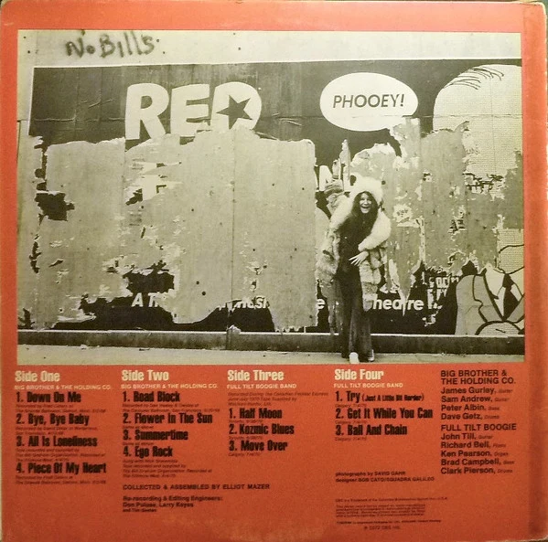 2LP Janis Joplin ‎| Joplin In Concert