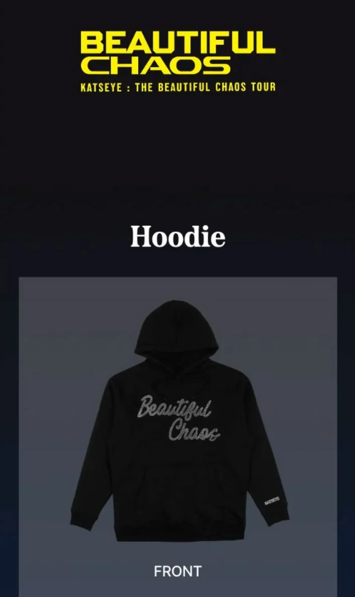 KATSEYE - T-SHIRTS & HOODIES (THE BEAUTIFUL CHAOS OFFICIAL MD)