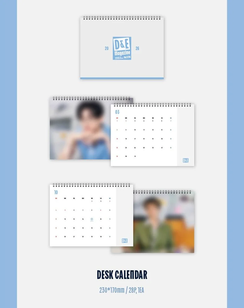 SUPER JUNIOR - D&E - 2026 SEASON'S GREETINGS (MAGAZINE VOL.1216)