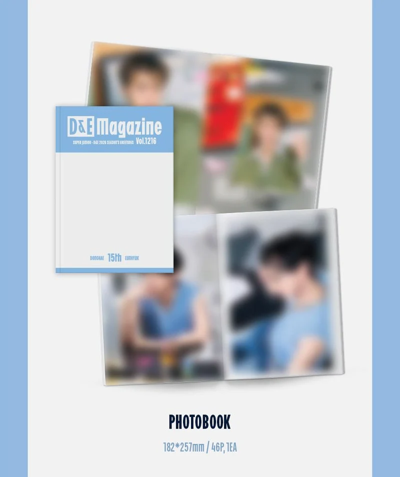 SUPER JUNIOR - D&E - 2026 SEASON'S GREETINGS (MAGAZINE VOL.1216)