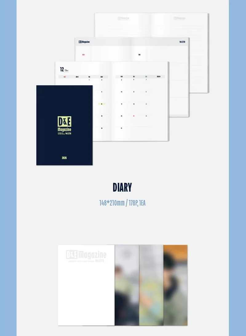 SUPER JUNIOR - D&E - 2026 SEASON'S GREETINGS (MAGAZINE VOL.1216)