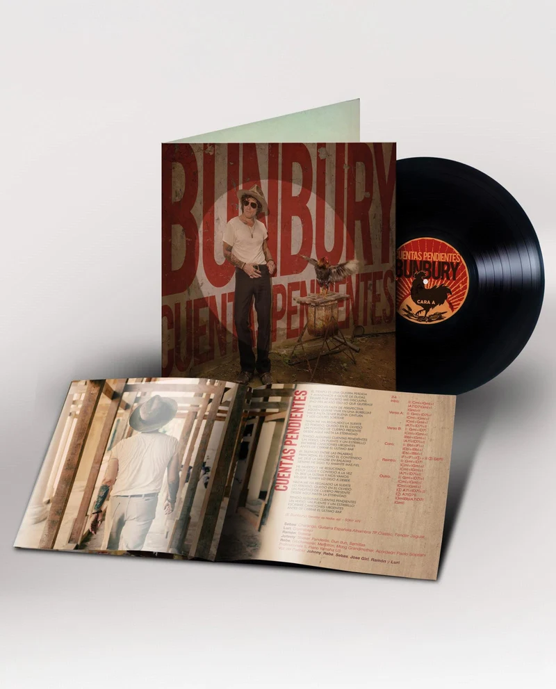 Bunbury - LP Vinilo "Cuentas pendientes"
