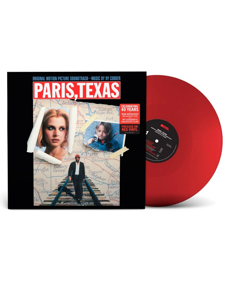 Ry Cooder - LP Vinilo Rojo "Paris, Texas Soundtrack"